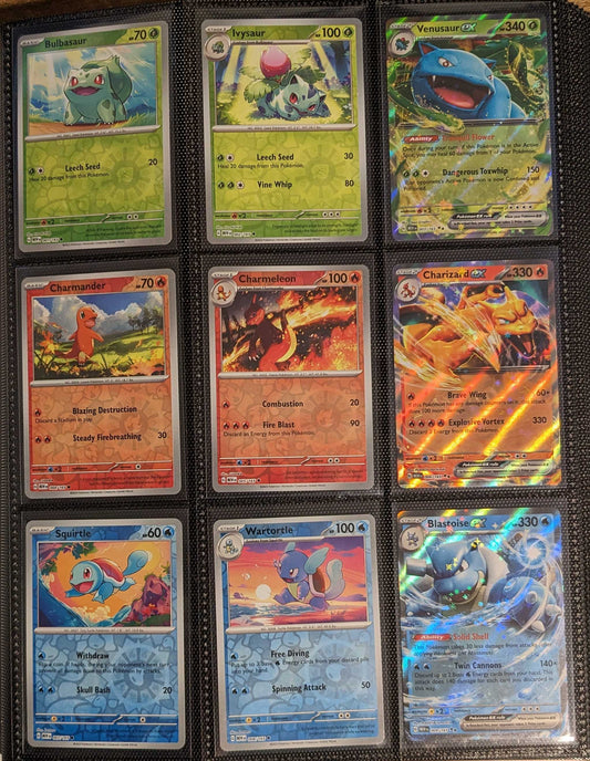 Pokemon 151 Complete Reverse/EX/Holo Set Scarlet Violet NM/M