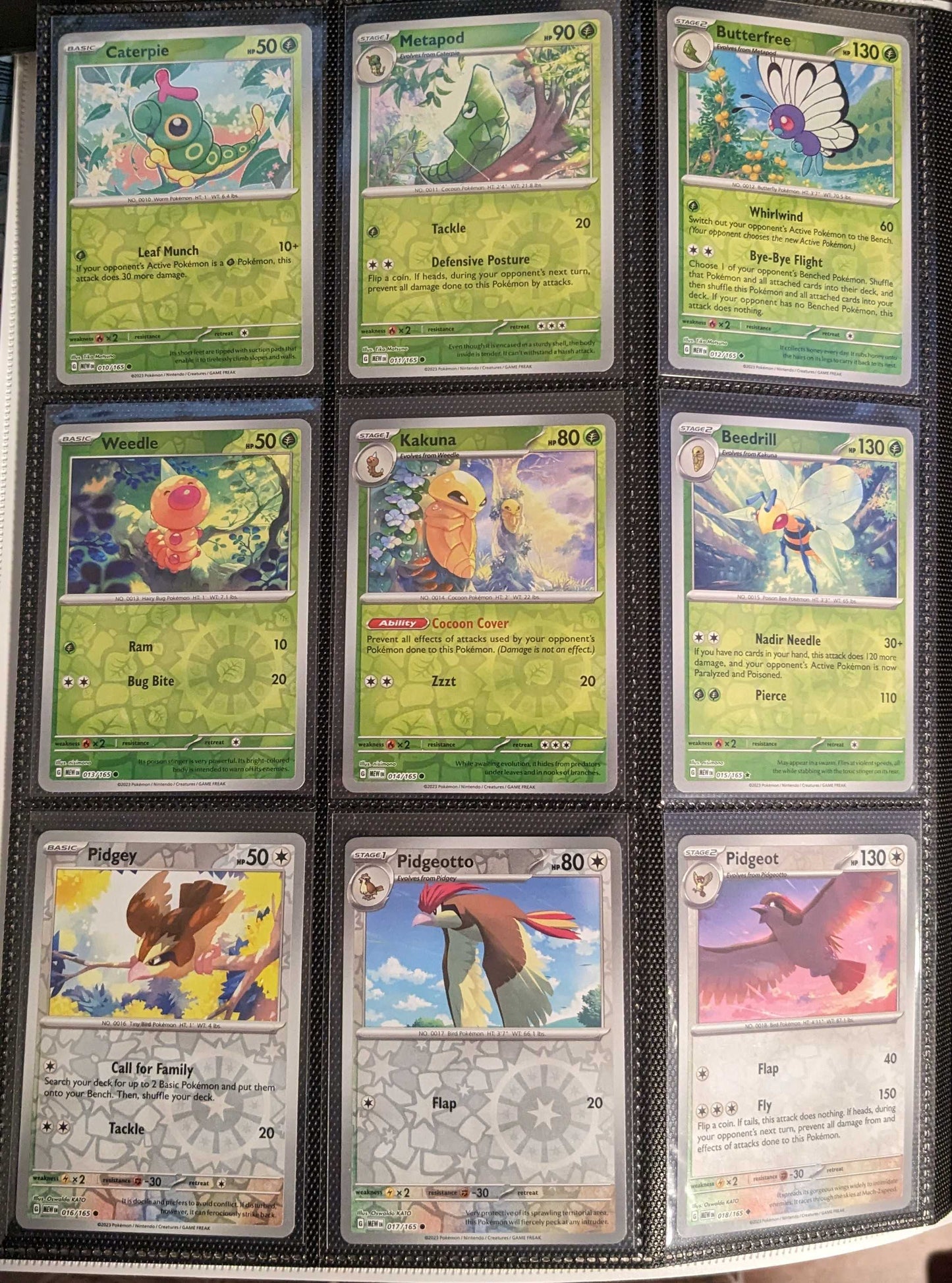 Pokemon 151 Complete Reverse/EX/Holo Set Scarlet Violet NM/M