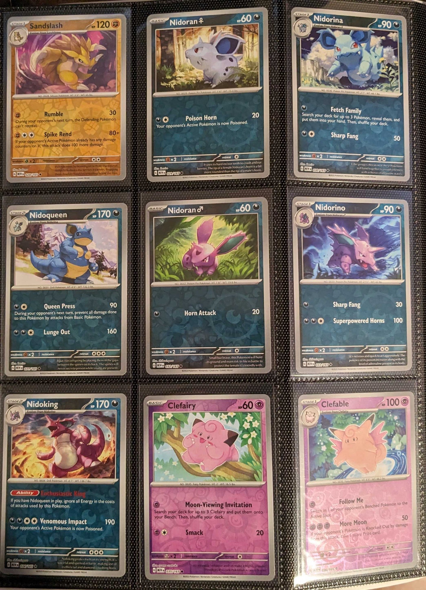 Pokemon 151 Complete Reverse/EX/Holo Set Scarlet Violet NM/M