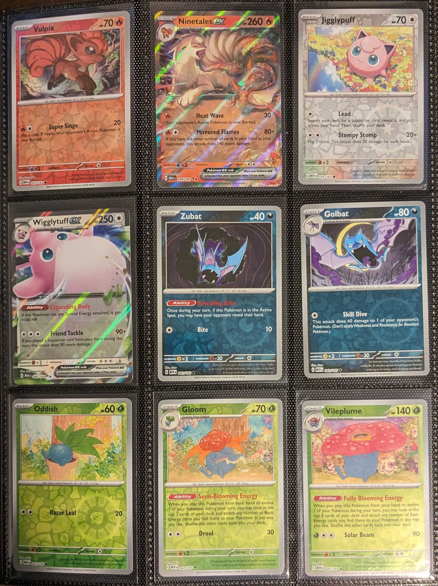 Pokemon 151 Complete Reverse/EX/Holo Set Scarlet Violet NM/M