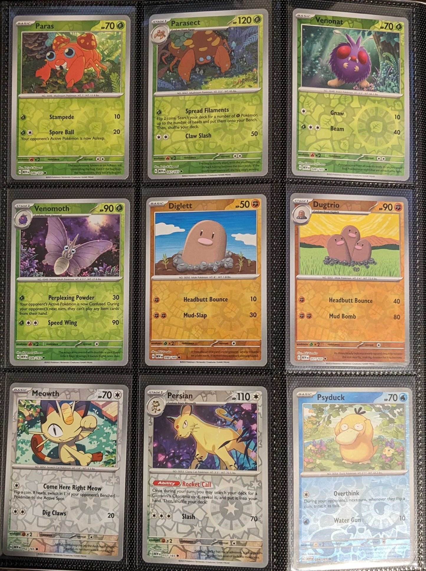 Pokemon 151 Complete Reverse/EX/Holo Set Scarlet Violet NM/M