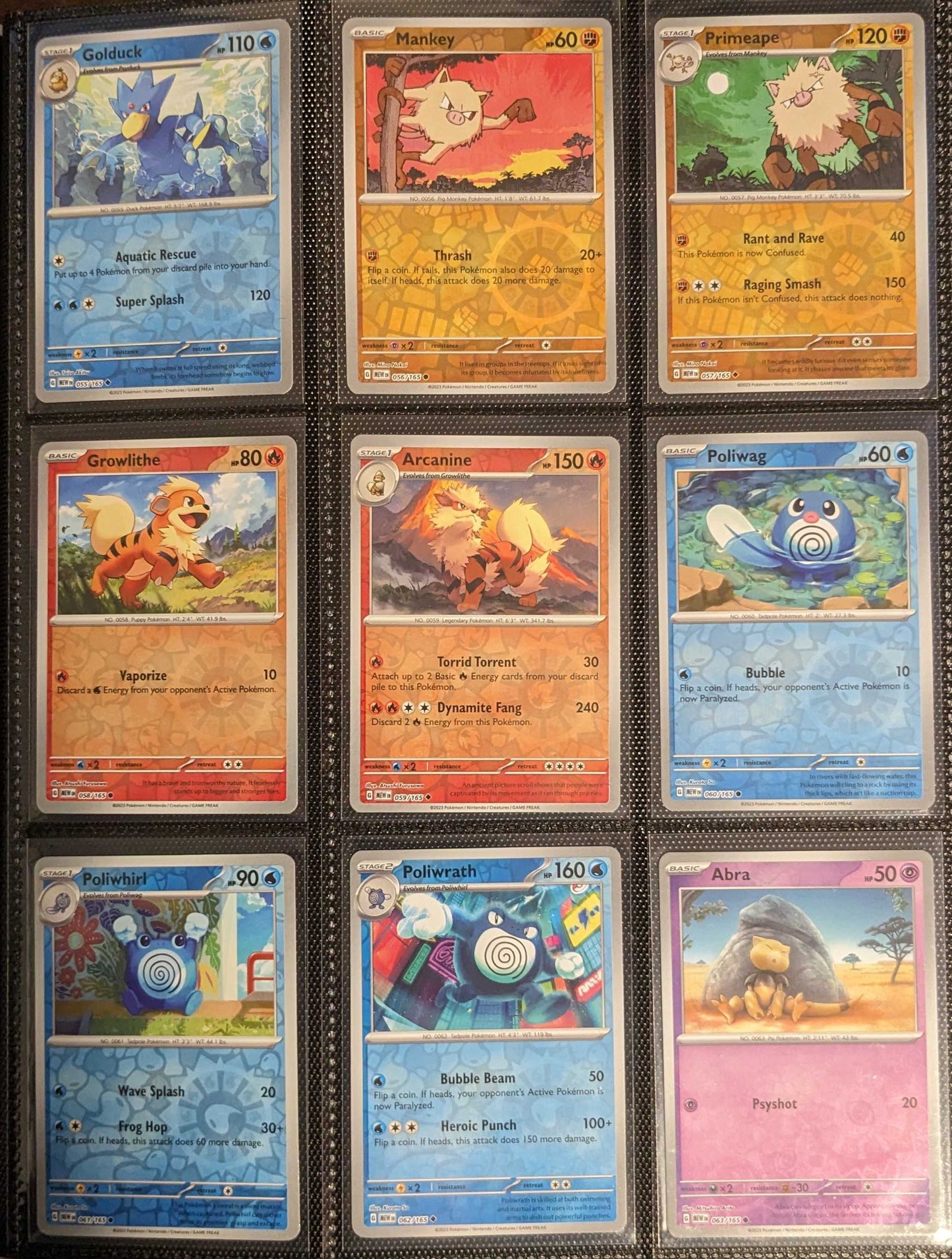 Pokemon 151 Complete Reverse/EX/Holo Set Scarlet Violet NM/M