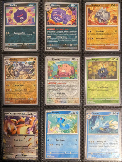 Pokemon 151 Complete Reverse/EX/Holo Set Scarlet Violet NM/M