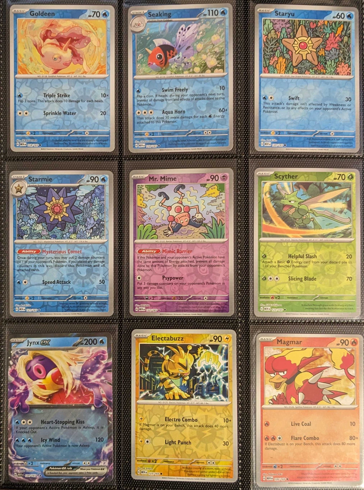 Pokemon 151 Complete Reverse/EX/Holo Set Scarlet Violet NM/M