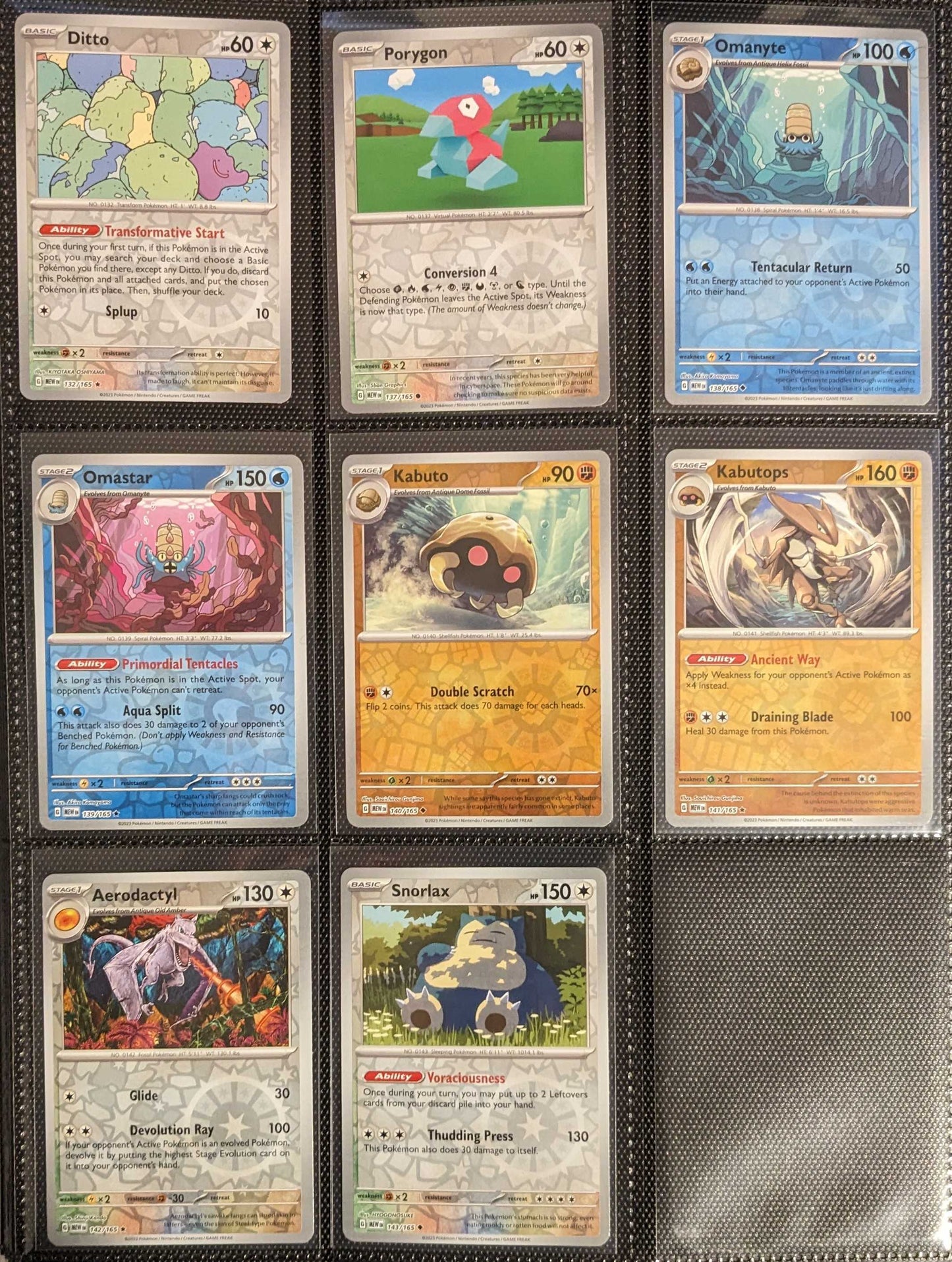 Pokemon 151 Complete Reverse/EX/Holo Set Scarlet Violet NM/M