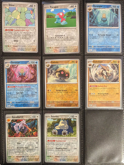 Pokemon 151 Complete Reverse/EX/Holo Set Scarlet Violet NM/M