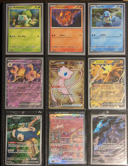 Pokemon 151 Complete Reverse/EX/Holo Set Scarlet Violet NM/M