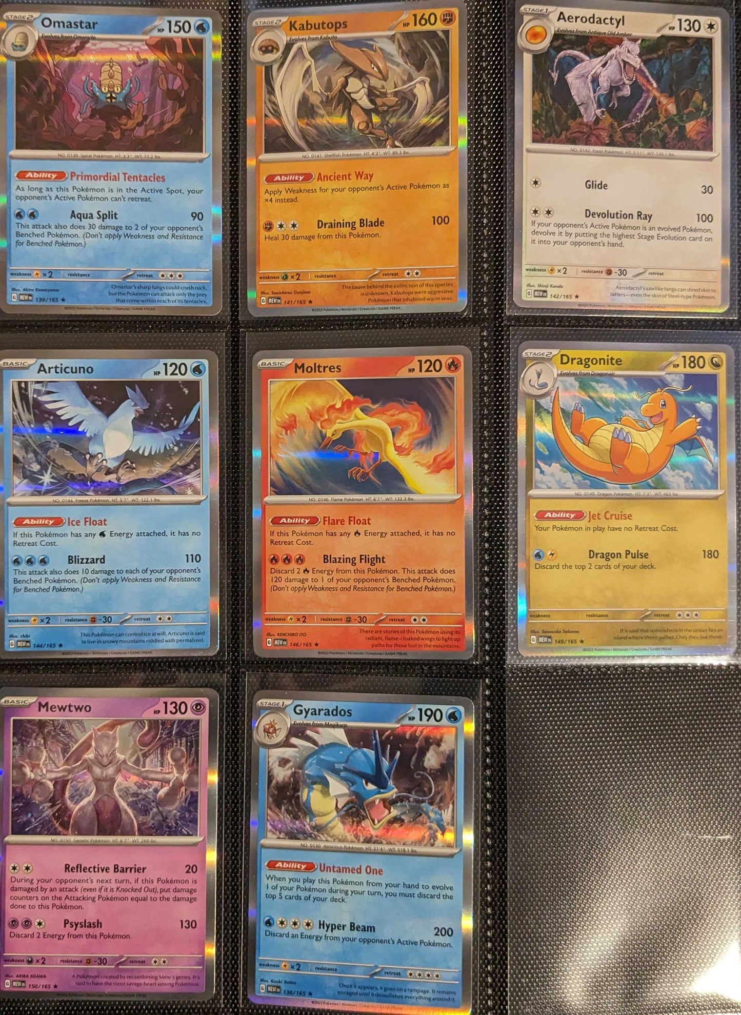 Pokemon 151 Complete Reverse/EX/Holo Set Scarlet Violet NM/M